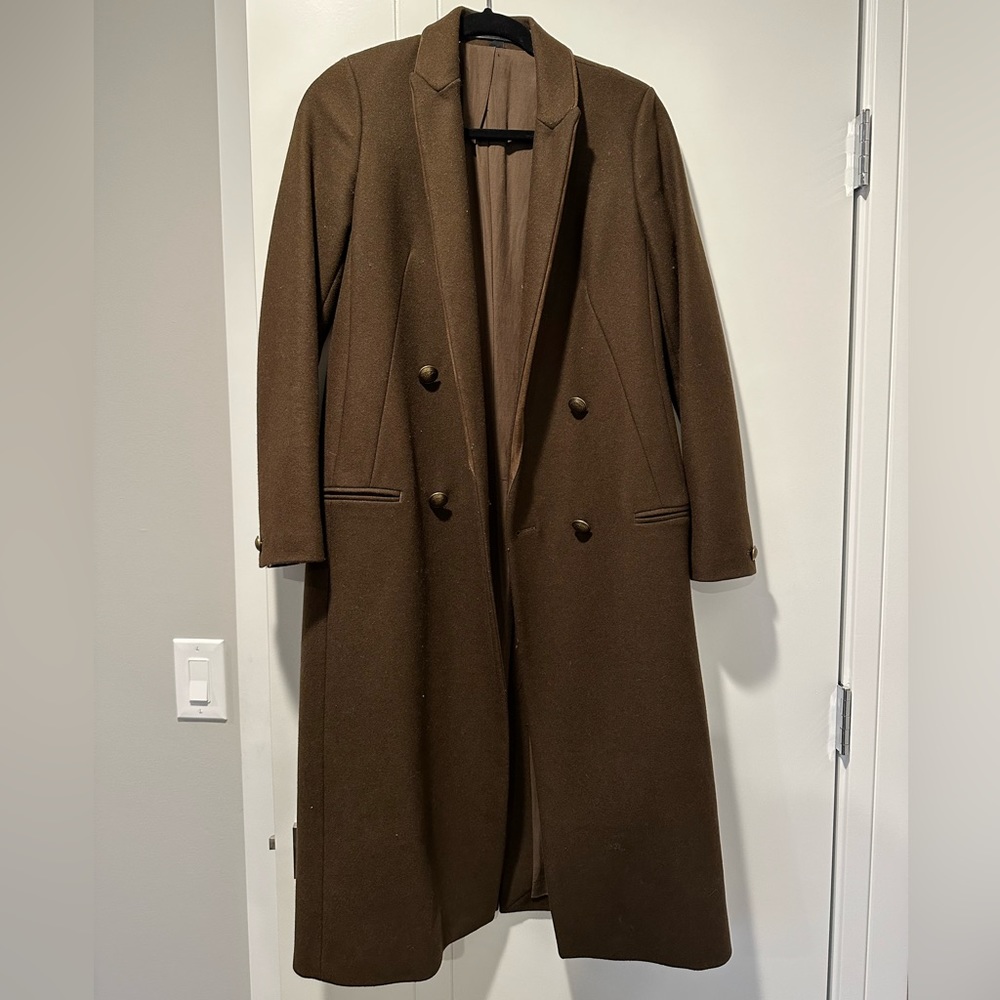 AllSaints Women’s Brown Long Coat